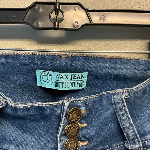 Wax Jean Women's Skinny Jeans in Blue size 12. 0112 - Picture 2 of 3